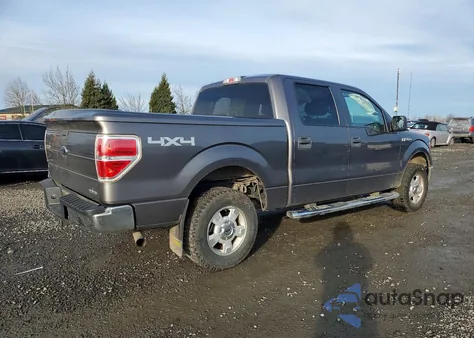 2014 Ford F150 Supercrew из США, поврежденный, VIN 1FTFW1EF3EFB86326